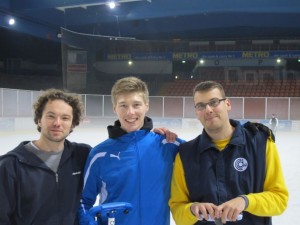 Das Siegerteam: David Rutkowski (2), Alex Arampatzis (Skip), Patrick Holz (3)